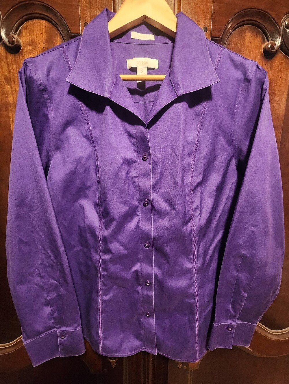 Chico's - Deep Purple Blouse